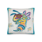 Preppy Bee Mascot Premium Pillow