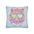 Preppy Tiger Premium Pillow