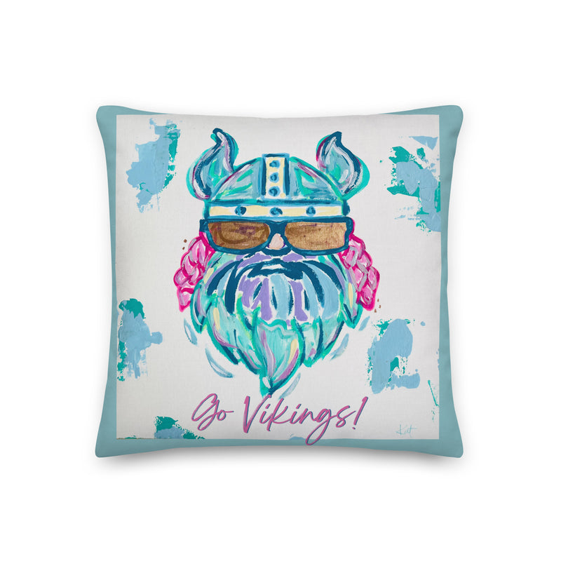 Preppy Viking Premium Pillow